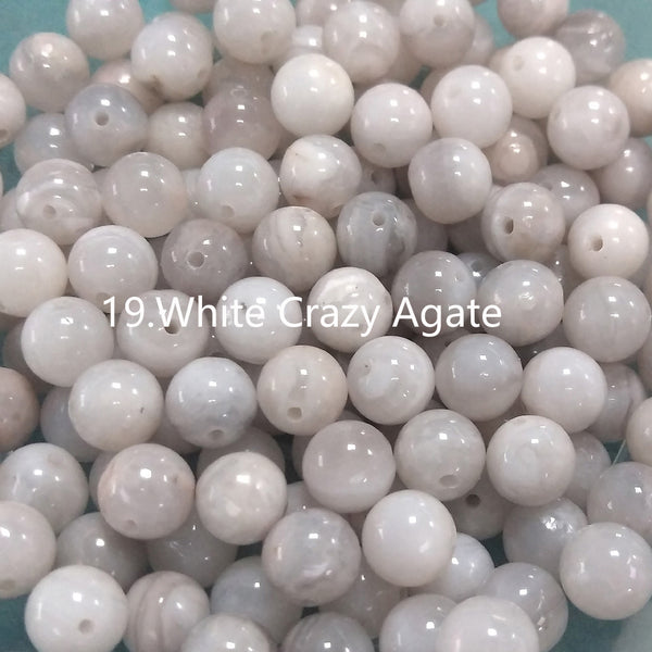 LINK2 Presentski_diy-Regular 8mm Beads (around 140 pcs) with Box Needles Strings Spacers