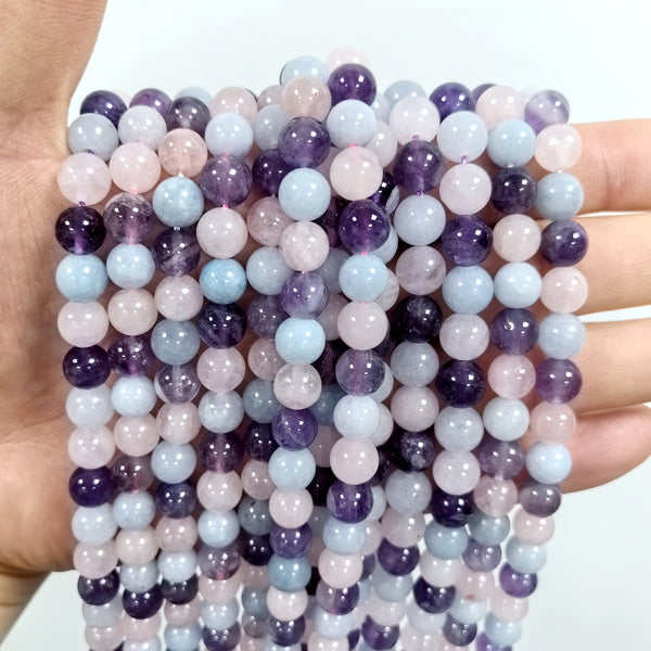 Presentski_diy--High-grade Crystal Beads 8mm(One Strand Over 45 Beads, Can Make 2 Bracelets)