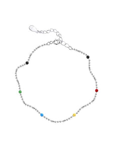 [T2S001] Presentski Colorful Lucky Beads Bracelet and Necklace Adjustable Size