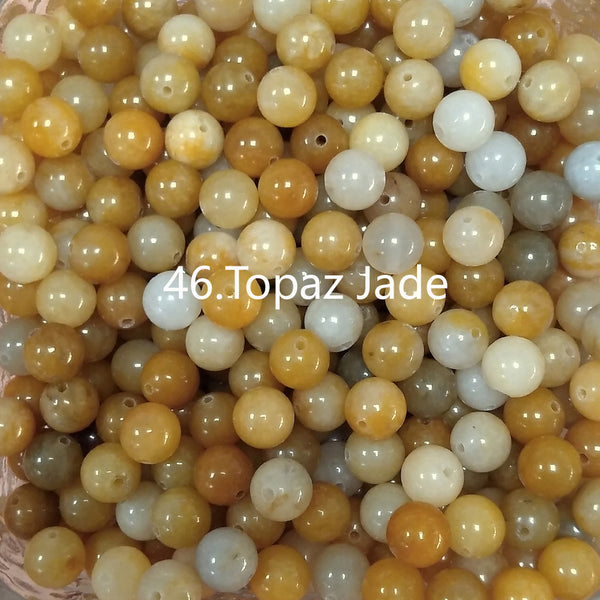 LINK2 Presentski_diy-Regular 8mm Beads (around 140 pcs) with Box Needles Strings Spacers