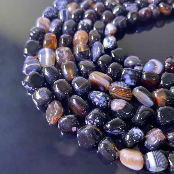 Presentski Irregular Crystal Beads (One Strand Over 40 Beads)