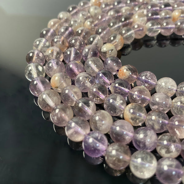 【New Arrival】Natural Crystal Beads with Box Strings Spacers (8mm±0.5mm, Over 160 pcs)