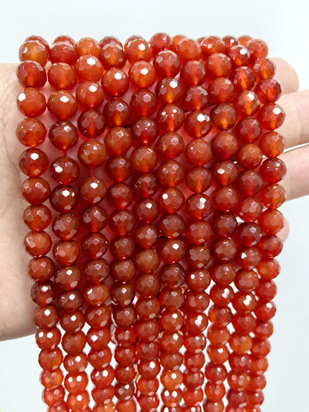 Presentski Diamond cut 108 cutting surfaces Crystal Beads (One Strand Over 45 Beads, Can Make 2 Bracelets)