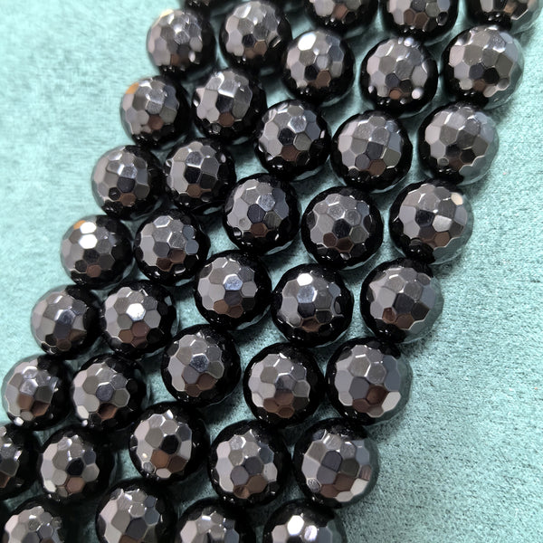 Presentski Diamond cut 108 cutting surfaces Crystal Beads (One Strand Over 45 Beads, Can Make 2 Bracelets)