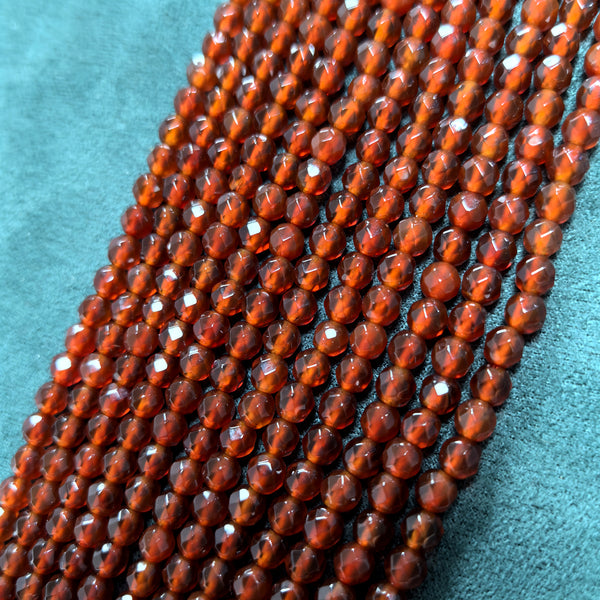 Presentski Diamond cut 108 cutting surfaces Crystal Beads (One Strand Over 45 Beads, Can Make 2 Bracelets)