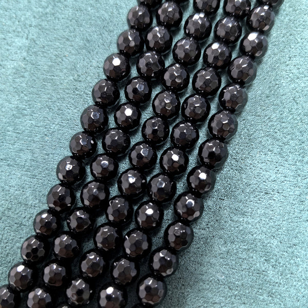 Presentski Diamond cut 108 cutting surfaces Crystal Beads (One Strand Over 45 Beads, Can Make 2 Bracelets)