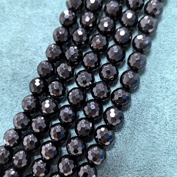 Presentski Diamond cut 108 cutting surfaces Crystal Beads (One Strand Over 45 Beads, Can Make 2 Bracelets)