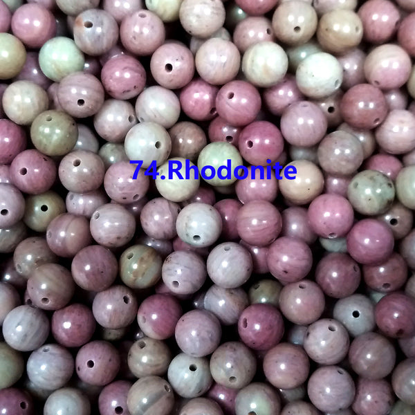 LINK2 Presentski_diy-Regular 8mm Beads (around 140 pcs) with Box Needles Strings Spacers