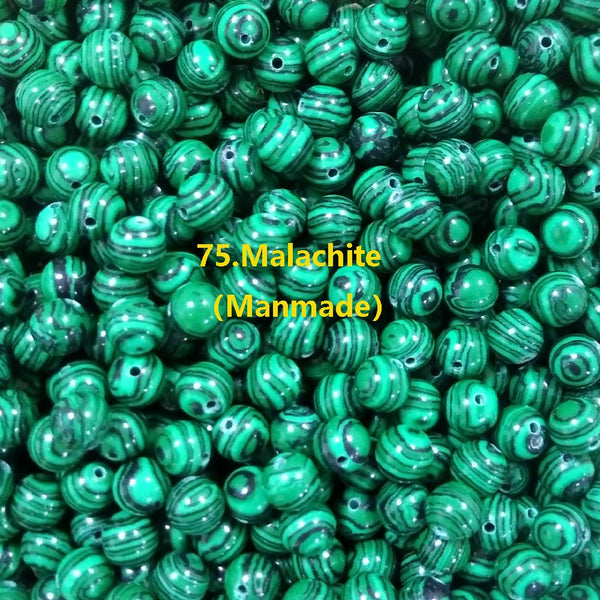 LINK2 Presentski_diy-Regular 8mm Beads (around 140 pcs) with Box Needles Strings Spacers