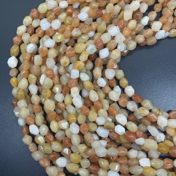 Presentski Irregular Crystal Beads (One Strand Over 40 Beads)