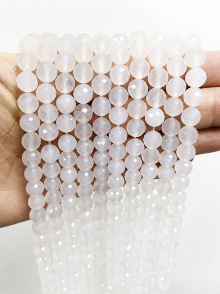 Presentski Diamond cut 108 cutting surfaces Crystal Beads (One Strand Over 45 Beads, Can Make 2 Bracelets)