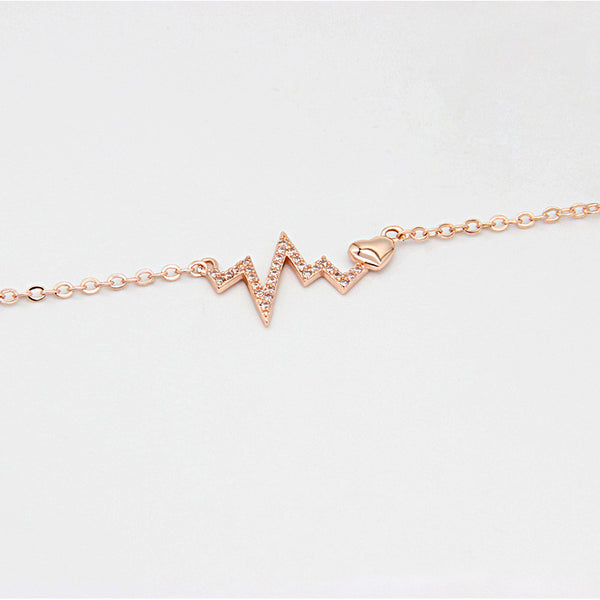 [TN099] Presentski ECG Electrocardiogram Necklace