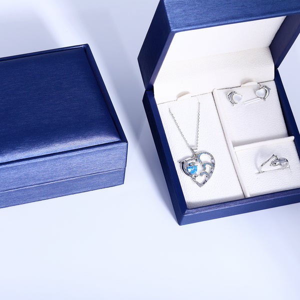 Presentski Dolphin Jewelry Set with Gift Box T3S002