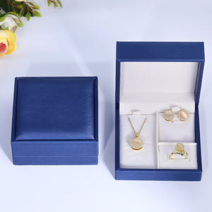 Presentski Cat Eye Stone Spinner Jewelry Set with Gift Box SP06T