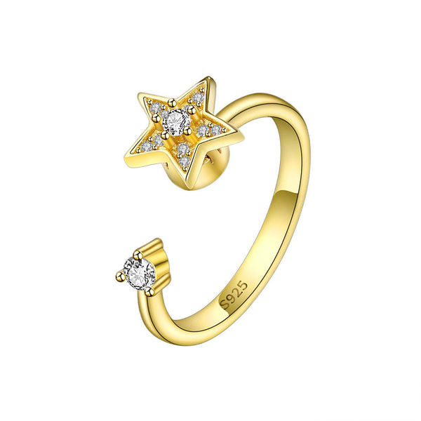 [TS015] Presentski Buy 5 Get Extra 5 Free Spinner Ring Collection Fashion Jewelry