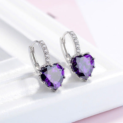 Presentski Love Colored Crystal Earrings TE167