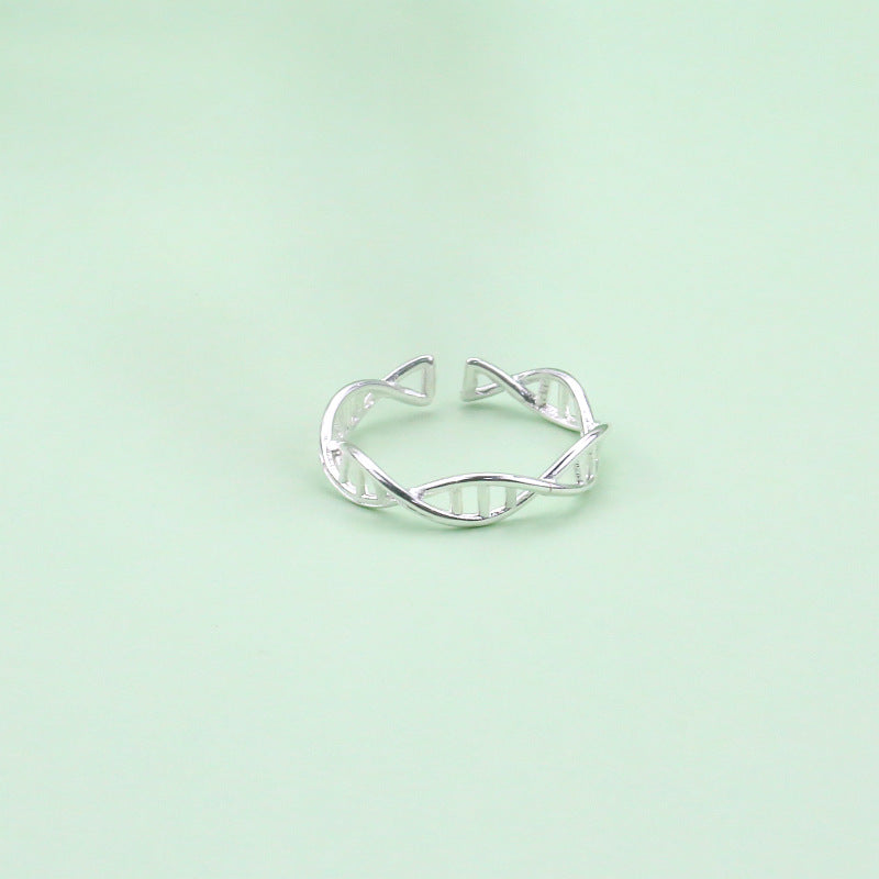 [TR055] Presentski Simple DNA Style Tail Ring Adjustable Size