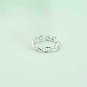 [TR055] Presentski Simple DNA Style Tail Ring Adjustable Size