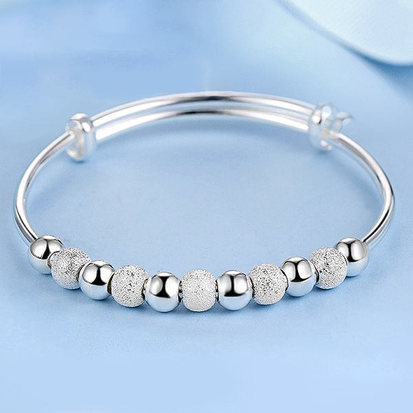 [TB028] Presentski Lucky Beads Bangle Anti-Anxiety Fidget Bangle Adjustable Size