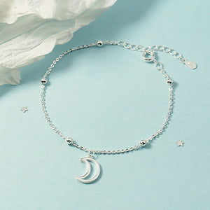 [TB016] Presentski Hollow Star Moon Adjustable Bracelet