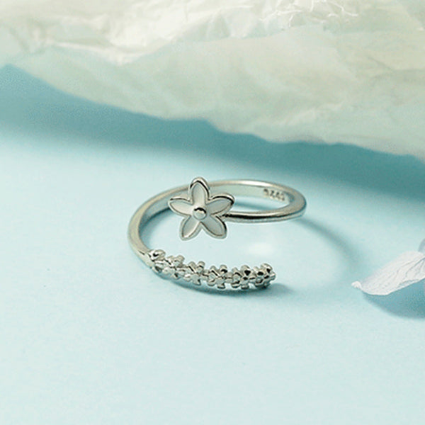 [TR039] Presentski Flower Tail Ring Adjustable Size