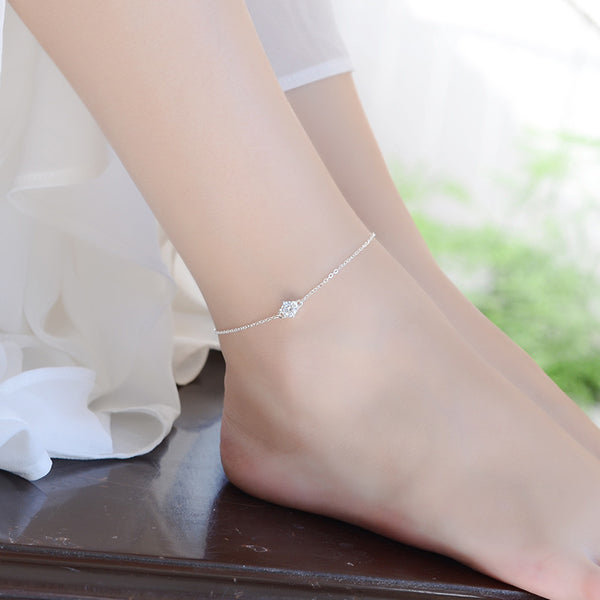 [TB015] Presentski Simple Stone Adjustable Bracelet&Anklet