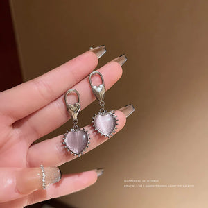 Presentski Metal Love Earrings Feminine Retro Earrings TE035