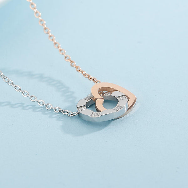 Presentski Heart Locket Pendant Necklace