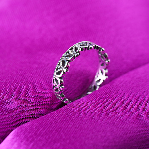 [TR057] Presentski Love Crown Adjustable Ring