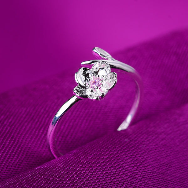 [TR045] Presentski Cherry Blossom Ring Adjustable Size