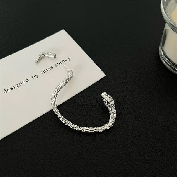 Presentski Small Snake Ear Hanging Women's Fashion Personalized Earrings TE047