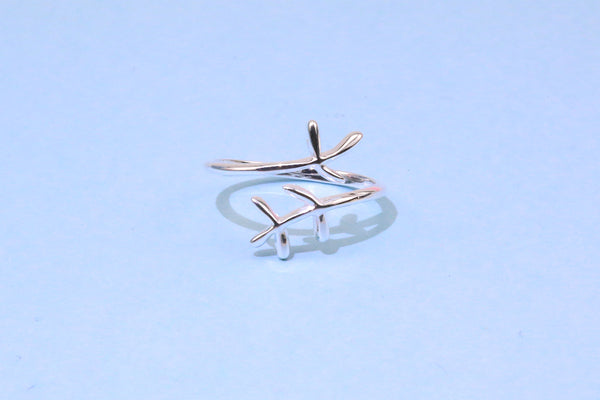 [TR051] Presentski Bough Simple Ring Adjustable Size