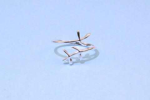 [TR051] Presentski Bough Simple Ring Adjustable Size