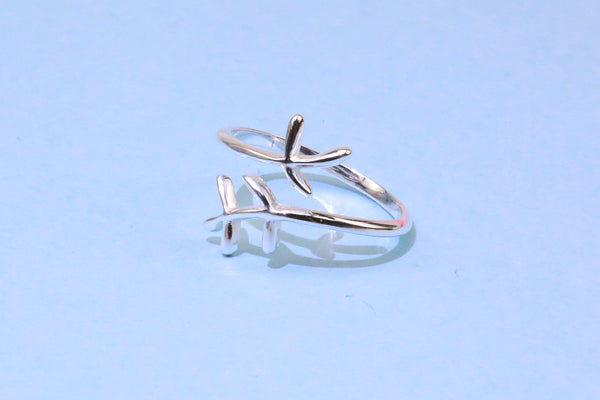 [TR051] Presentski Bough Simple Ring Adjustable Size