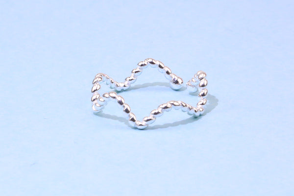 [TR043] Presentski Twine Wave Ring Adjustable Size