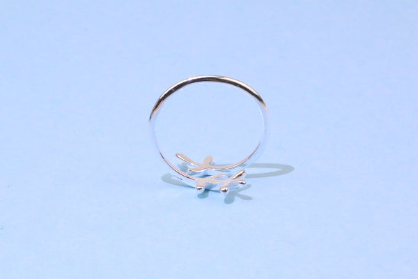 [TR051] Presentski Bough Simple Ring Adjustable Size