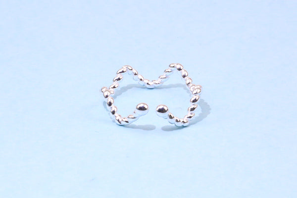 [TR043] Presentski Twine Wave Ring Adjustable Size