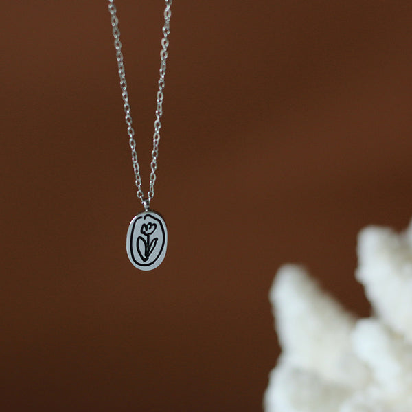 Tulip blessing necklace-for important people