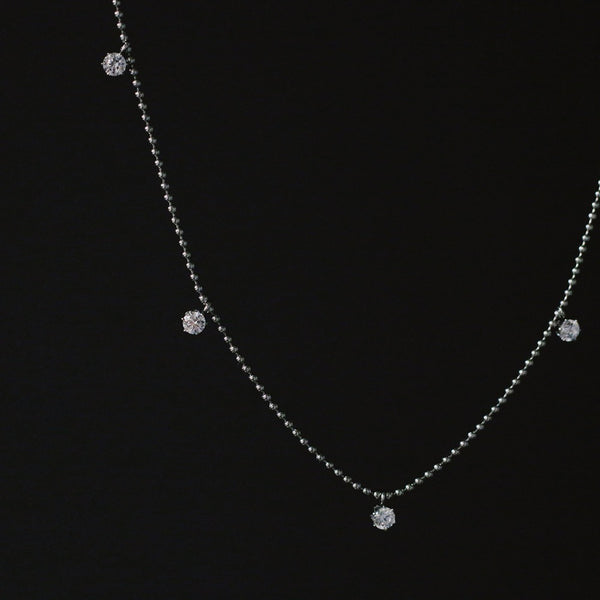 7 high-quality Moissan diamond necklaces-Sunday necklace