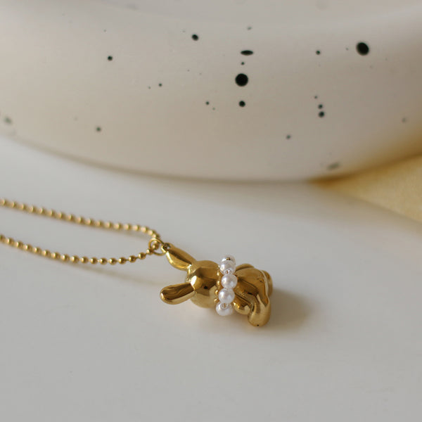 Earl 18k Gold Rabbit Sweater Chain