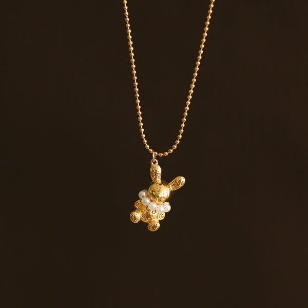 Earl 18k Gold Rabbit Sweater Chain