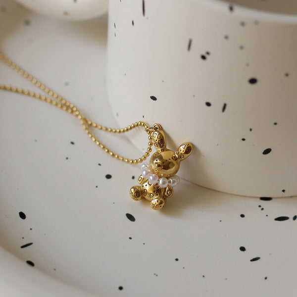 Earl 18k Gold Rabbit Sweater Chain