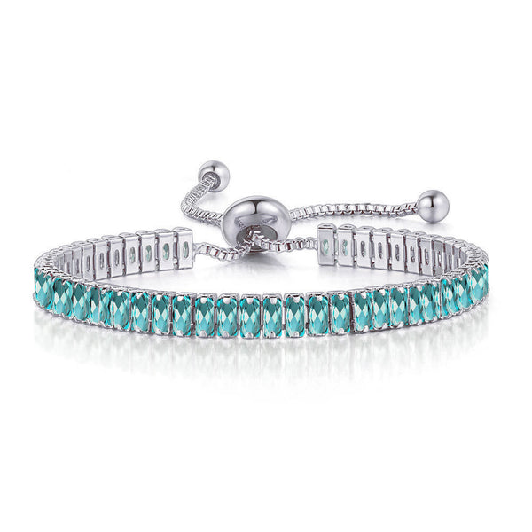 [TKHP-ATB009] Presentski Colorful Adjustable Tennis Bracelet