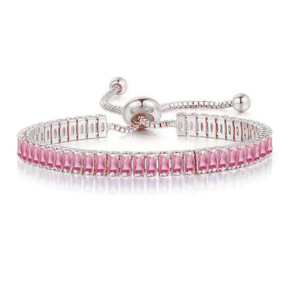 [TKHP-ATB009] Presentski Colorful Adjustable Tennis Bracelet