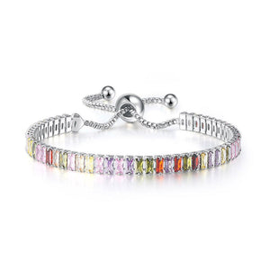 [TKHP-ATB009] Presentski Colorful Adjustable Tennis Bracelet