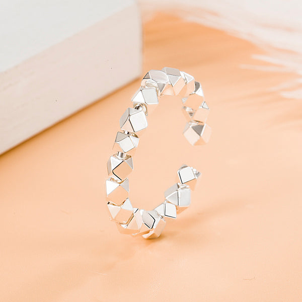 [TR034] Presentski Rhombus Blocks Adjustable Ring