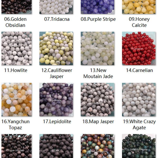 LINK2 Presentski_diy-Regular 8mm Beads (around 140 pcs) with Box Needles Strings Spacers