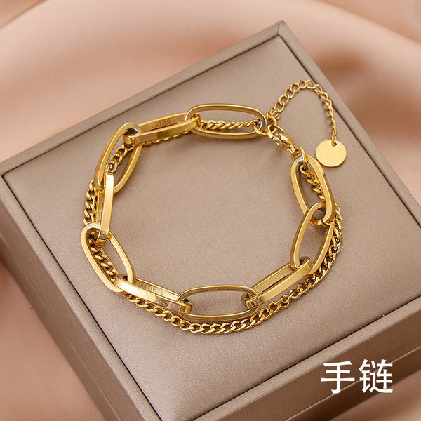 [Stainless Steel Bracelet Set TKHP-B01] Presentski Adjustable Bracelet Collection Choose Your Style