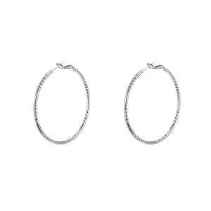 Presentski Large Circle Earrings Women's Fashion Design Temperament Earrings TE098