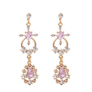 Presentski French Romantic Earrings Female Long Starlight Noble Earrings TE162